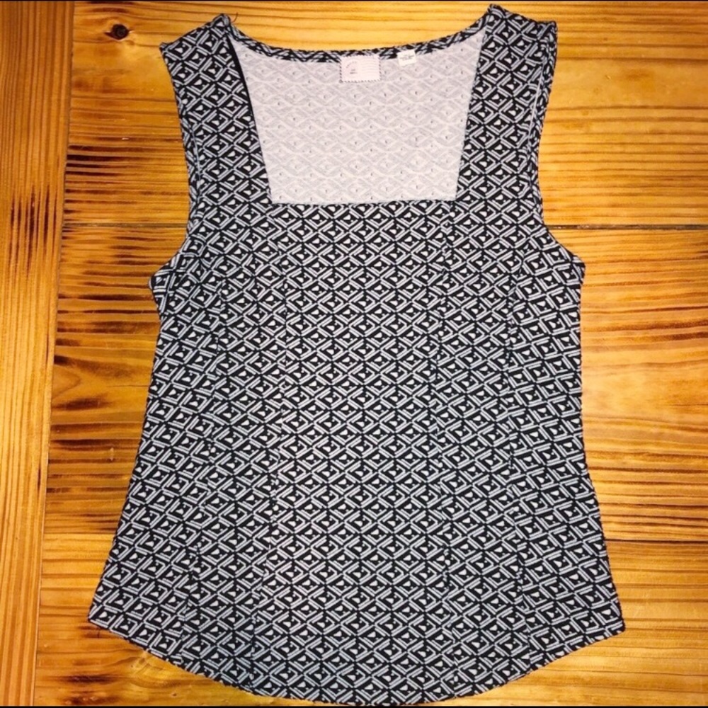 Anthropologie Postmark stretch sleeveless blouse